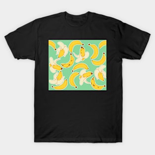 Bananas on Green T-Shirt